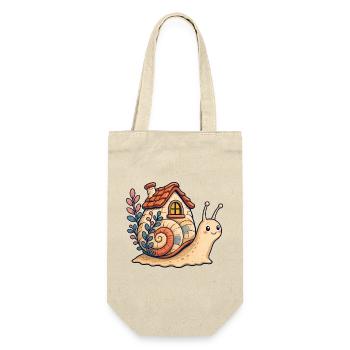 Snail shell illustration - Gift Bag for Bottles - nature - Front