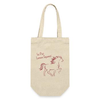 Isi Pisi Lemon Squeezi Bourgogne par Maison Bichon - Sac à bouteille - nature - Devant