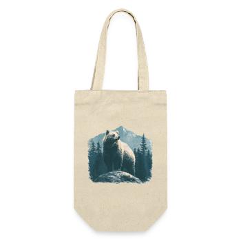 Ours Vintage - Sac à bouteille - nature - Devant