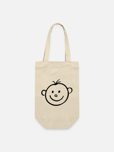 Baby 03 - Gift Bag for Bottles - nature