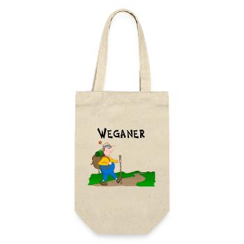 Wanderlust - Geschenkbeutel für Flaschen - Natur - Vorne