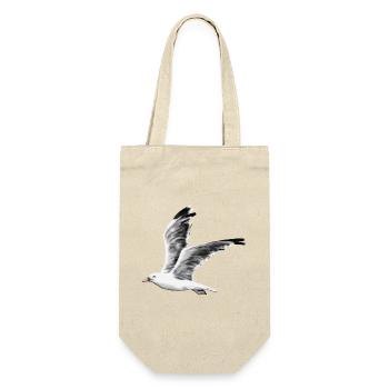 gull - Gift Bag for Bottles - nature - Front
