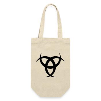 Symbole des cornes d’Odins - Sac à bouteille - nature - Devant