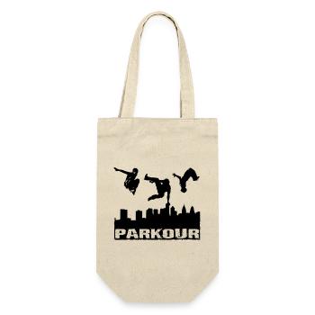 Parkour - Gift Bag for Bottles - nature - Front
