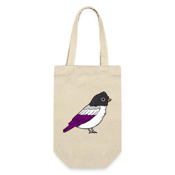 Asexué Bird Ace Pride - Sac à bouteille - nature - Devant