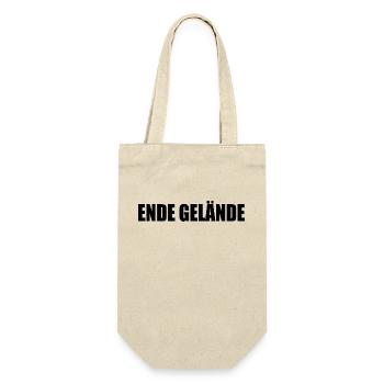 Ende gelände - Geschenkbeutel für Flaschen - Natur - Vorne
