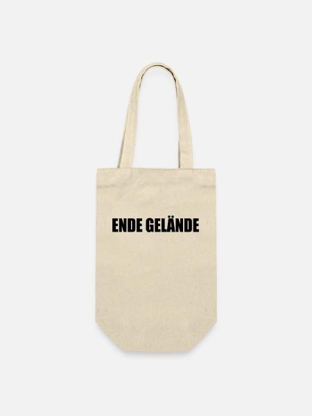 Ende gelände - Geschenkbeutel für Flaschen - Natur