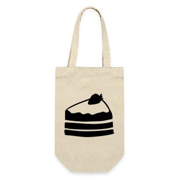 Piece of cake - Gift Bag for Bottles - nature - Front