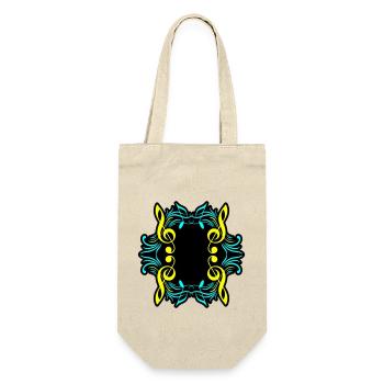 Music notes symbol clef - Gift Bag for Bottles - nature - Front