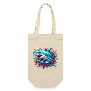 Requin - Sac à bouteille - nature - Devant