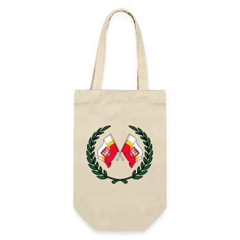 Drapeaux Couronne de laurier Petite Pologne - Sac à bouteille - nature - Devant