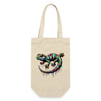 Gecko - Gift Bag for Bottles - nature - Front