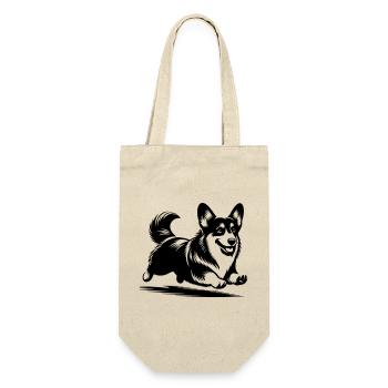 Corgi gallois - Sac à bouteille - nature - Devant