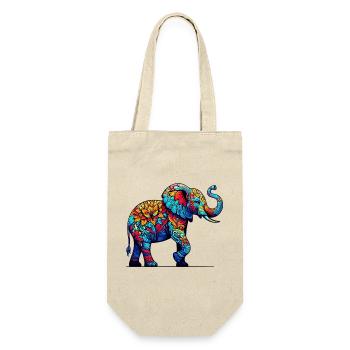 Éléphant - Sac à bouteille - nature - Devant