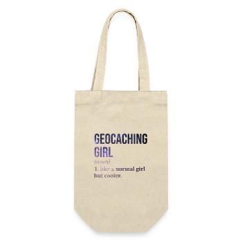 Geocaching - Geschenkbeutel für Flaschen - Natur - Vorne
