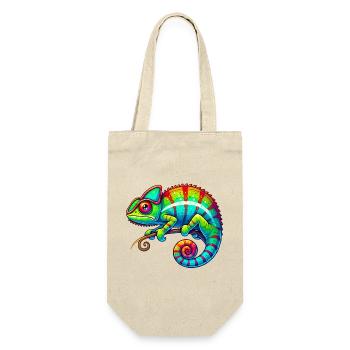 Caméléon - Sac à bouteille - nature - Devant