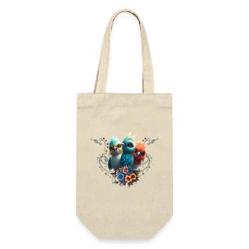 The Happy Bird Gang - Gift Bag for Bottles - nature - Front