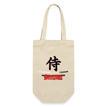 Samurai - Gift Bag for Bottles - nature - Front