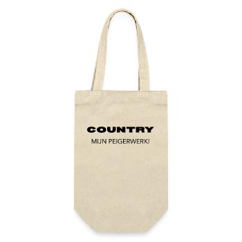 Antwerp Cowboy – I Peiger on Country! - Gift Bag for Bottles - nature - Front