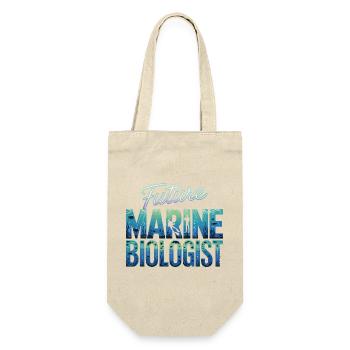 Future of Marine Biology - Gift Bag for Bottles - nature - Front