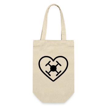 Quadricoptère Heart Drone - Sac à bouteille - nature - Devant