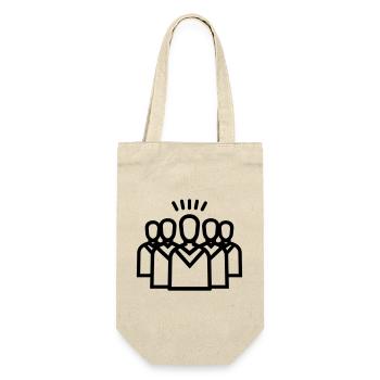 choir - Gift Bag for Bottles - nature - Front