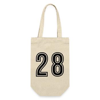 28 Symbole numérique - Sac à bouteille - nature - Devant