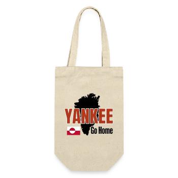Grönland: Yankee Go Home - Geschenkbeutel für Flaschen - Natur - Vorne