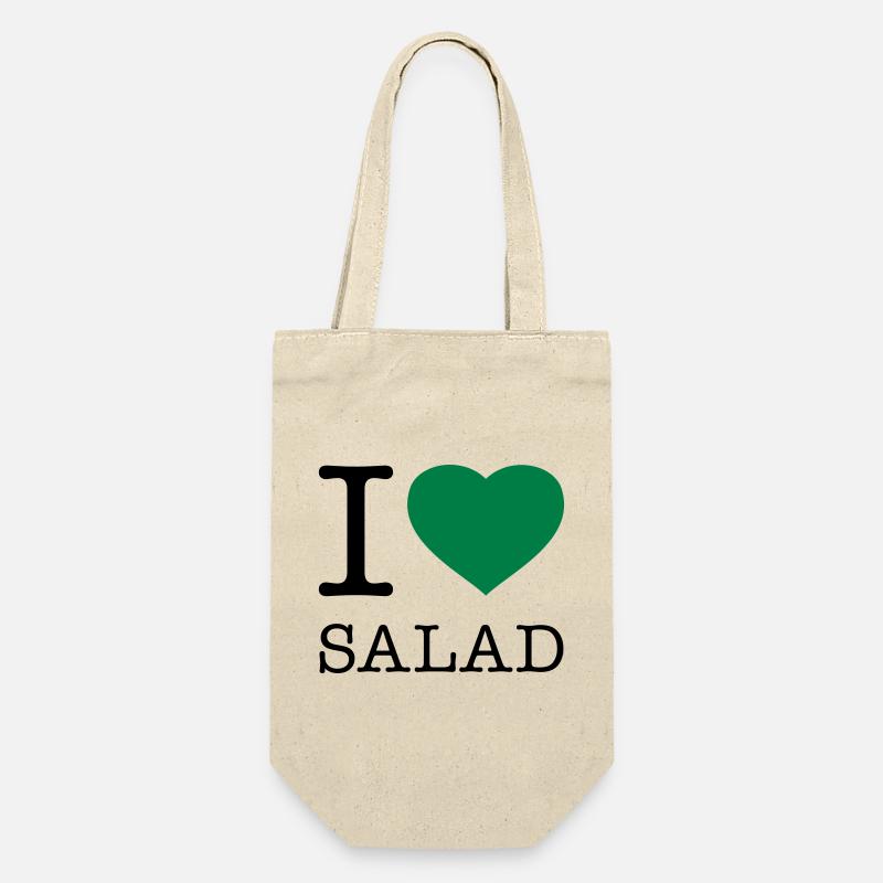 J’ADORE LA SALADE - Sac à bouteille - nature