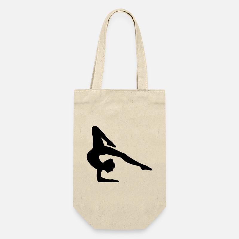 Fille de gymnastique - Sac à bouteille - nature