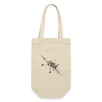 plane - Gift Bag for Bottles - nature - Front