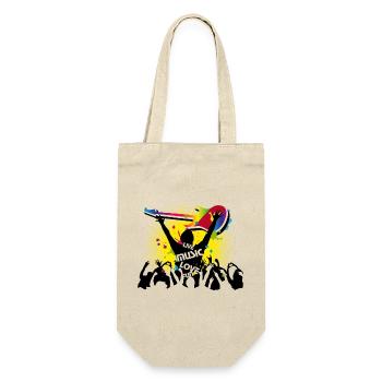Festival visitors - Gift Bag for Bottles - nature - Front
