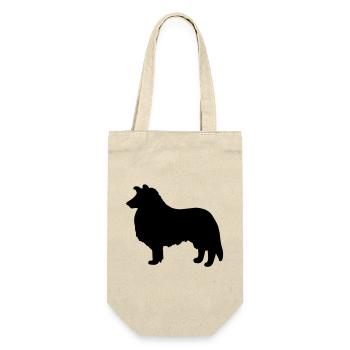 Collie Dog - Gift Bag for Bottles - nature - Front