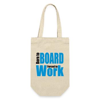 snowboard - Gift Bag for Bottles - nature - Front