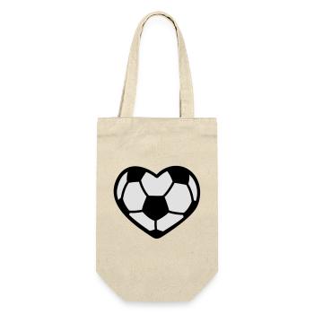 Football coeur - Sac à bouteille - nature - Devant