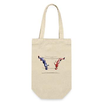 bodyflying - Gift Bag for Bottles - nature - Front