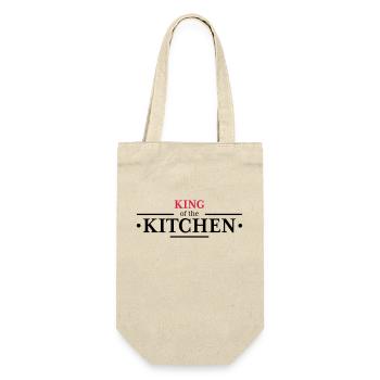 King of the Kitchen - Gift Bag for Bottles - nature - Front