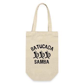Batucada, Samba, Carnival, Rio - Gift Bag for Bottles - nature - Front