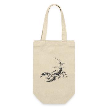 Skorpion Illustration Icon Grafik Tiere SKizze - Geschenkbeutel für Flaschen - Natur - Vorne