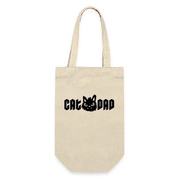 Dangerous cat Cat Dad - Gift Bag for Bottles - nature - Front