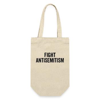 Fight Antisemitism - Gift Bag for Bottles - nature - Front