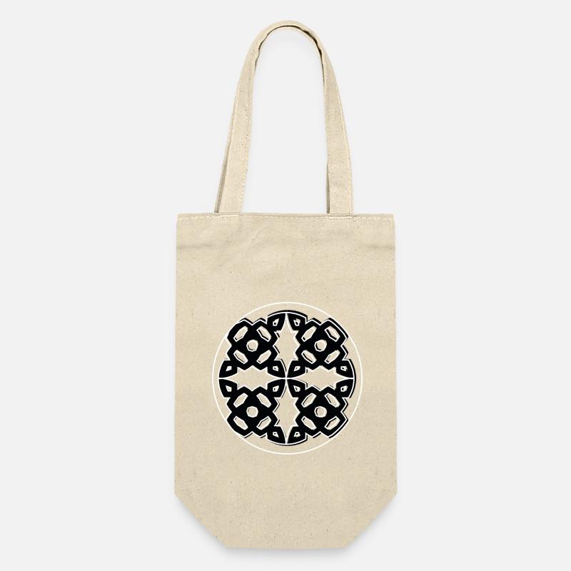 Tribal Patterns - Gift Bag for Bottles - nature