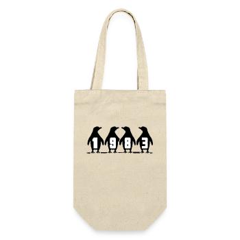 1983 Birthday Penguin Party Winter Swimmers - Gift Bag for Bottles - nature - Front