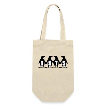 1975 Birthday Eisbader Jubilee Winter Swimmer - Gift Bag for Bottles - nature - Front