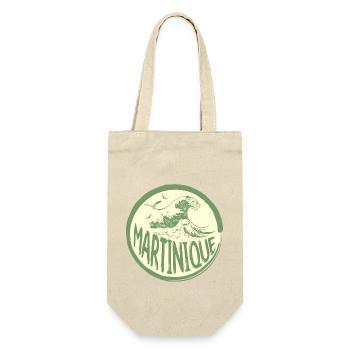 Martinique Caribbean Waves - Gift Bag for Bottles - nature - Front