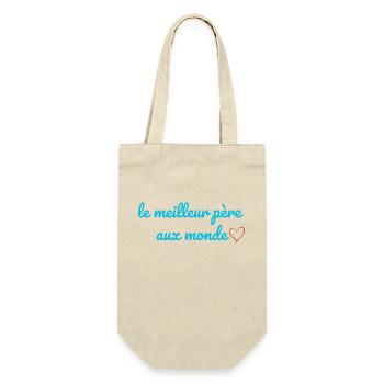 le meilleur père aux monde - Sac à bouteille - nature - Devant