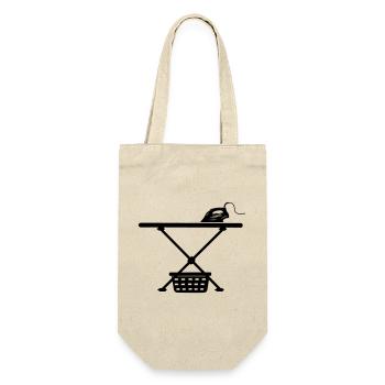 Iron srichplak and laundry basket - Gift Bag for Bottles - nature - Front