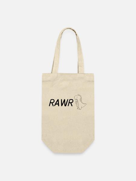 Dino Rawr - Sac à bouteille - nature