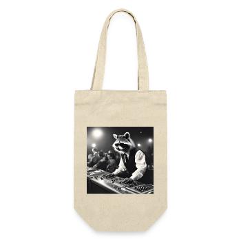Raccoon / Animal / Photo / Wild / Funny / Robber - Gift Bag for Bottles - nature - Front