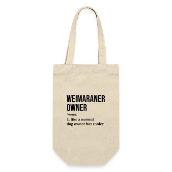 Weimaraner - Sac à bouteille - nature - Devant